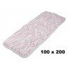 Nakładka Terapeutyczna Przeciwbólowa 100x200x1,5 cm, twardość 75 kg/m3 Quanomed