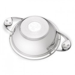 Naczynie WOK 2,4 l, średnica 24 cm z pokrywą, 2 uchwyty Zepter