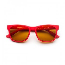 Okulary Fulerenowe THE-0401RD dla dzieci Tesla Hyper Light, oprawki czerwone