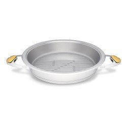 Patelnia indukcyjna Grillowa Oval 3,0 litra, średnica 28 cm Zepter poland kraków olkusz katowice nowy sącz