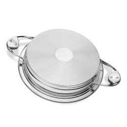 Patelnia indukcyjna Grillowa Oval 3,0 litra, średnica 28 cm Zepter poland kraków olkusz katowice nowy sącz
