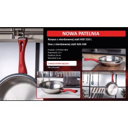 Patelnia 2,5 l, Ø 24 cm, bez pokrywy sklep oficjalny Zepter Poland