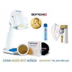 Lampa Bioptron Pro 1 z filtrem fulerenowym, statyw stołowy + Nebulizator + Prezent Zepter