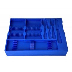 PLASTIKOWY WKŁAD DO WALIZKI ALUMINIOWEJ na 12 szt.