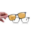 Oprawki z nakładkami Clips, HALO BLACK – Indoor/Outdoor – Unisex