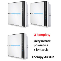 Oczyszczacz powietrza z jonizacją na pilota z możliwością powieszenia na ścianie