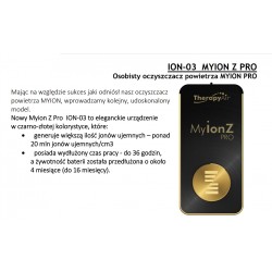Myion - przenośny osobisty oczyszczacz powietrza