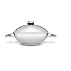 Naczynie WOK 4,5 l, średnica 30 cm z pokrywą, 2 uchwyty Zepter